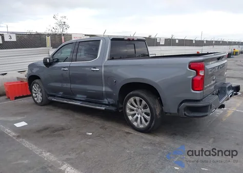 2021 Chevrolet Silverado 1500 2Wd Short Bed High Country из США, поврежденный, VIN 1GCPWFET4MZ174044